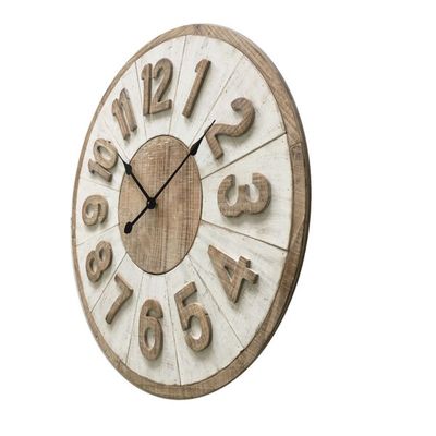 70cm Hamptons Giro Wall Clock 70x5cm