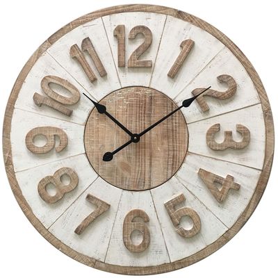 70cm Hamptons Giro Wall Clock 70x5cm