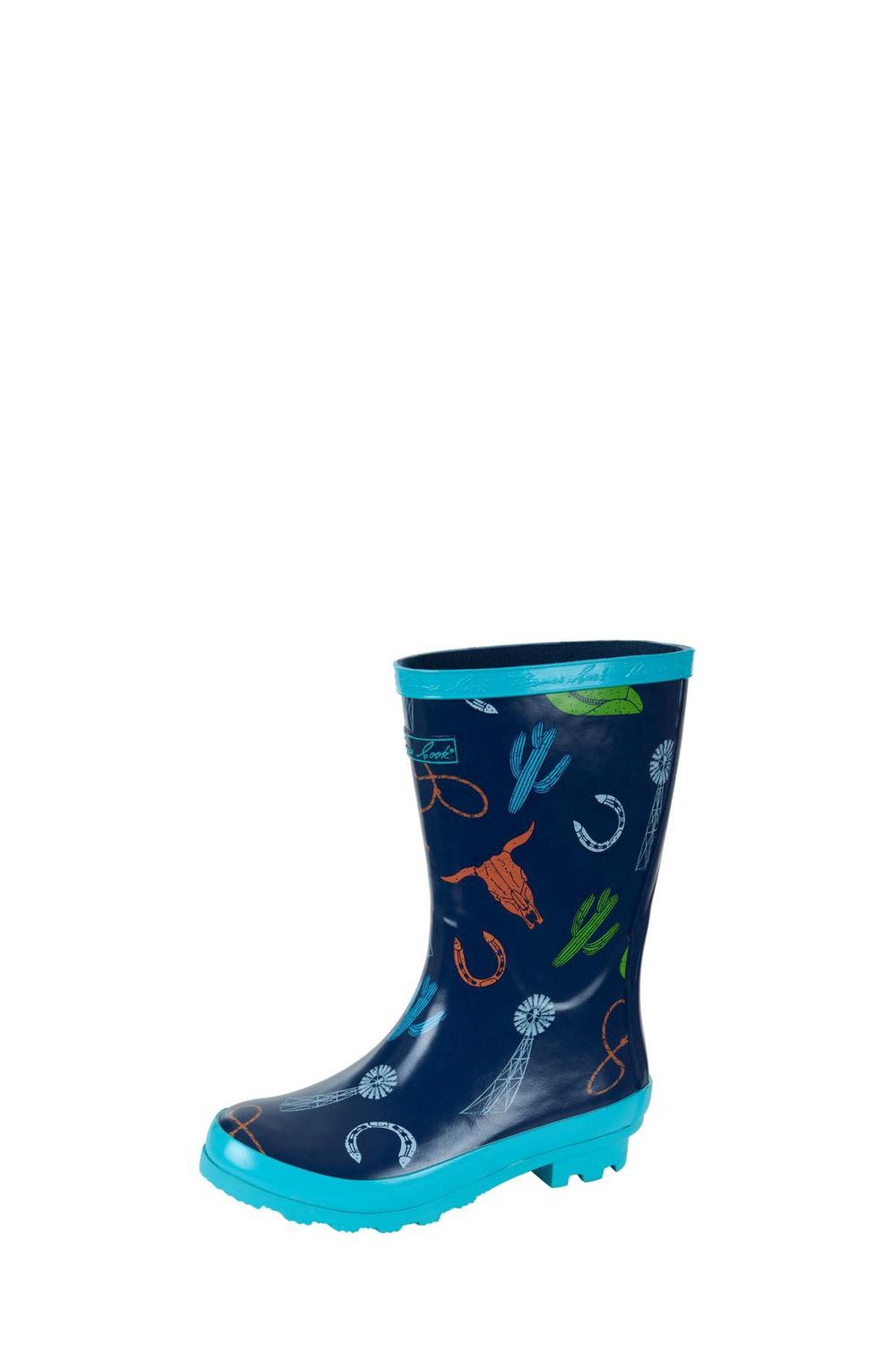Kids Finley Gumboot J13 - Navy/Cobolt -
