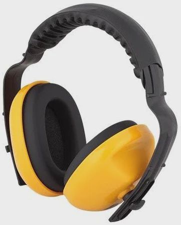 Ear Muff Overhead 25db Yellow (Class 4)