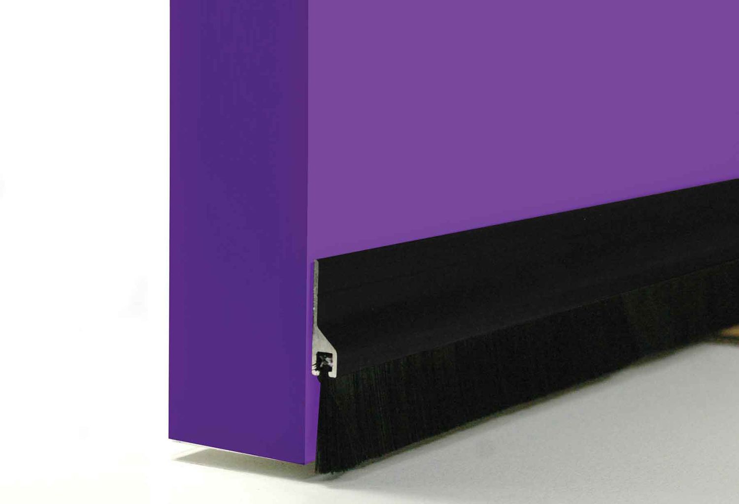 CM 2A Brush Strip Door Seal Pack Black