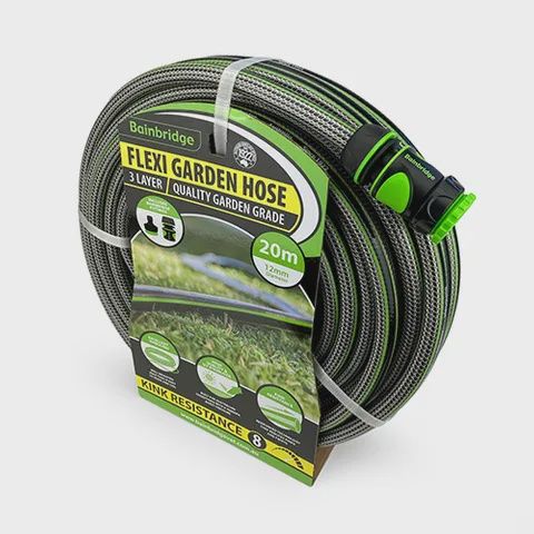 Garden Hose 12mm x 20mt FLEXI 3 layer
