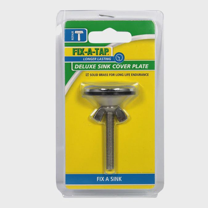 Cover plate sink deluxe brass
