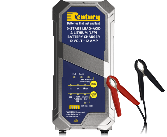 9-Stage Lead -Acid &amp; Lithium (LFP) Battery Charger