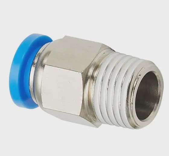 Pushfit Plastic End Con Straight 10mm x1/4''bsp male