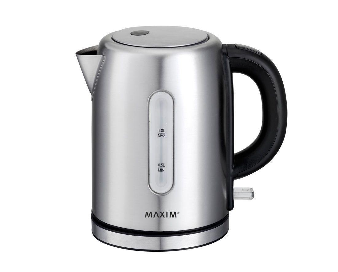 MAXIM KITCHEN PRO 0.9L KETTLE STAINLESS STEEL