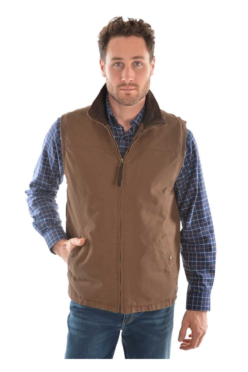 Men&#39;s Canvas Vest