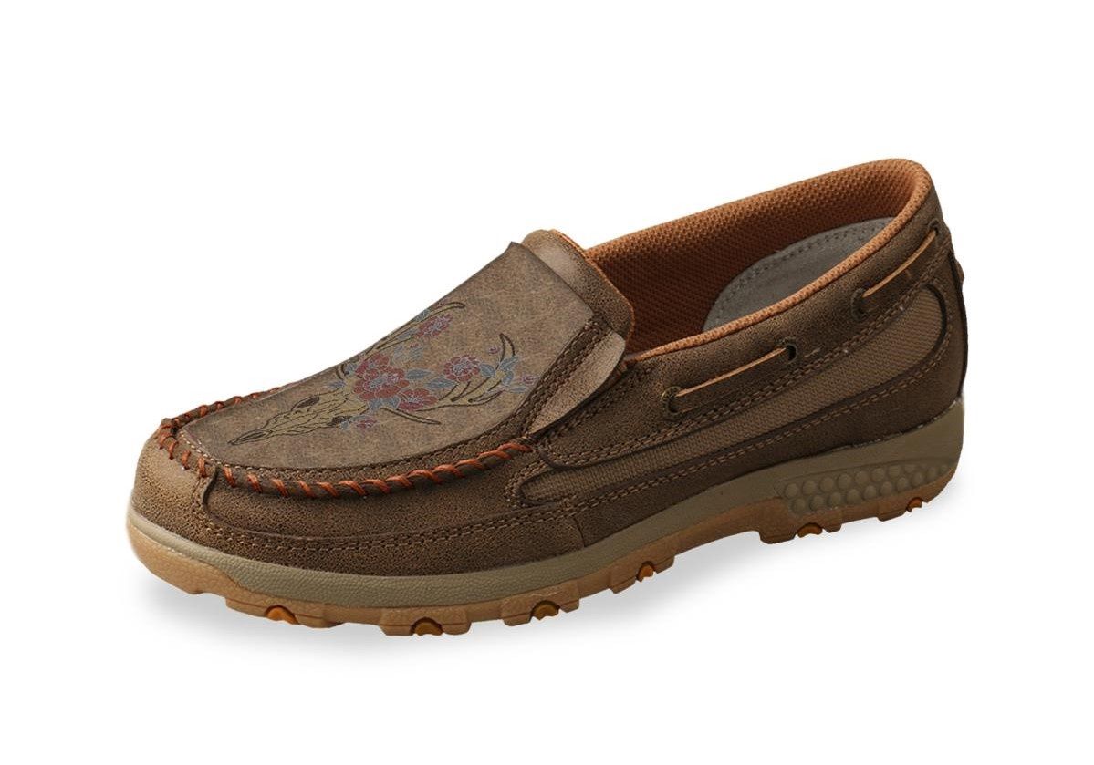 WOMEN’S STAG CELLSTRETCH MOCS SLIP ON - BOMBERLMULTI