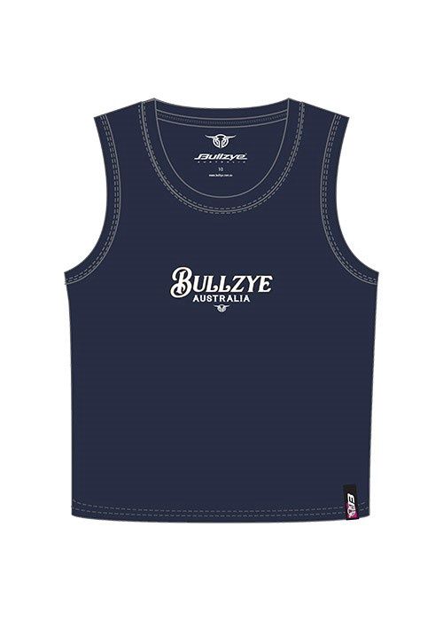 Women’s Anita Crop Rib Tank, Colour: Navy, size: 6