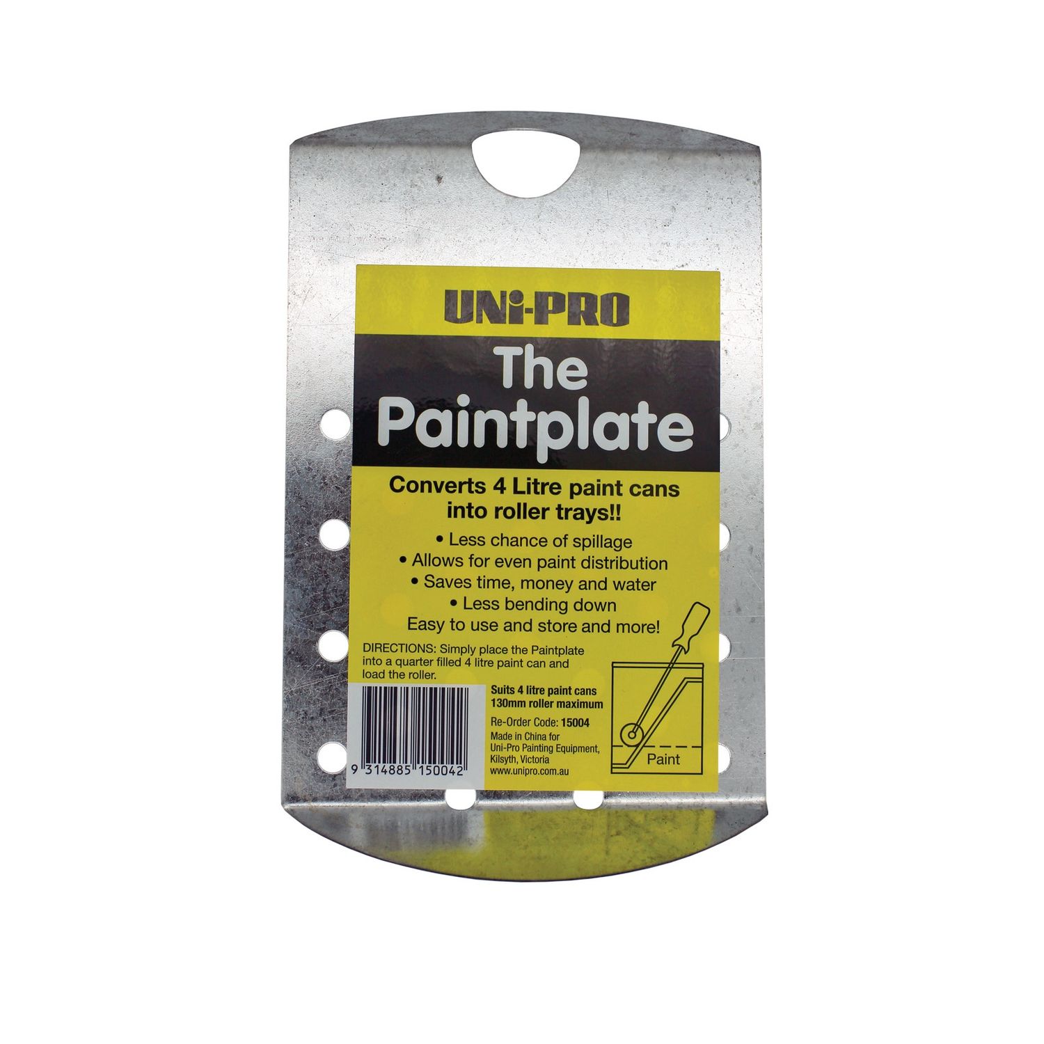 UNi-PRO Paintplate Roller Ramp