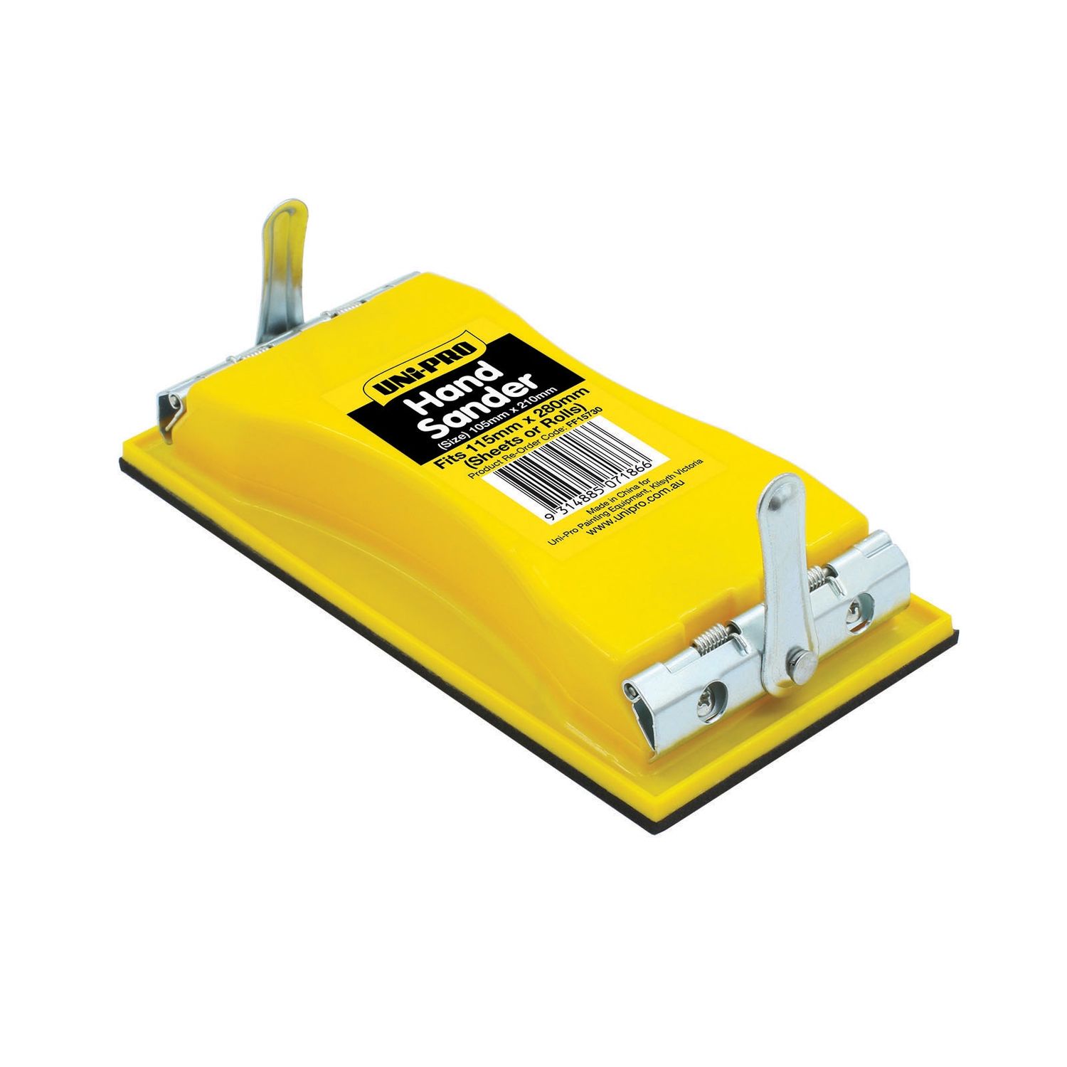 UNi-PRO Plastic Sander with Grips