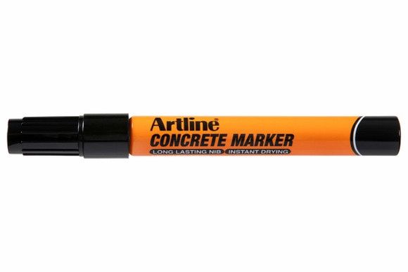 ARTLINE CONCRETE MARKER BLACK