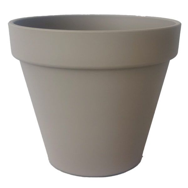Balsam Plastic pot 24cm Taupe