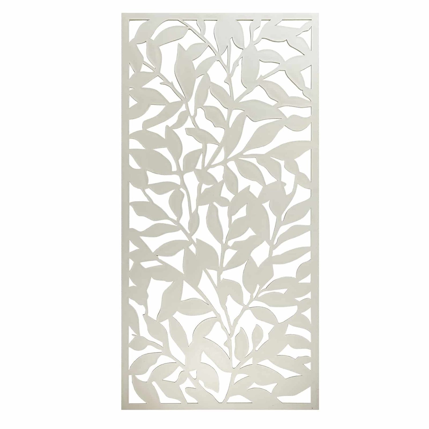 Matrix Tangle Decor Screen with Frame - Off White