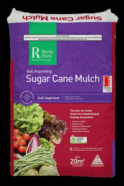 Rocky Point (Red Label) Sugar Cane Mulch 20m2 - 20kg