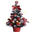 Tabletop Xmas tree 40cm with LED lights #Red