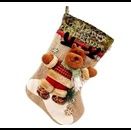 XMAS Sock Gift Bag#CX17087 REINDEER