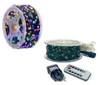 String light LED star 100m x 1000 plug-in rainbow