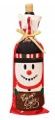 Xmas Cartoon Wine Bags #Snowman