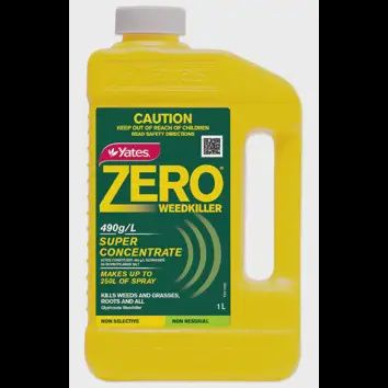 Yates  490g/L Zero Weed Killer Super Concentrate 500ml