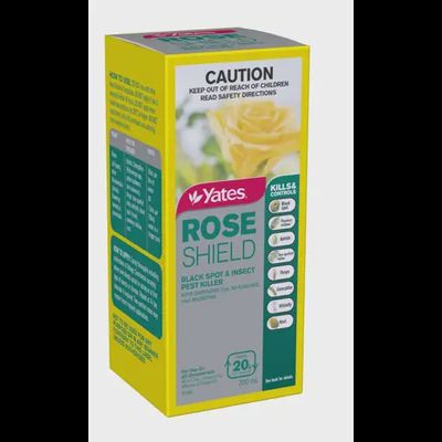 Yates 200ml Rose Shield Black Spot And Insect Pest Killer Concentrate