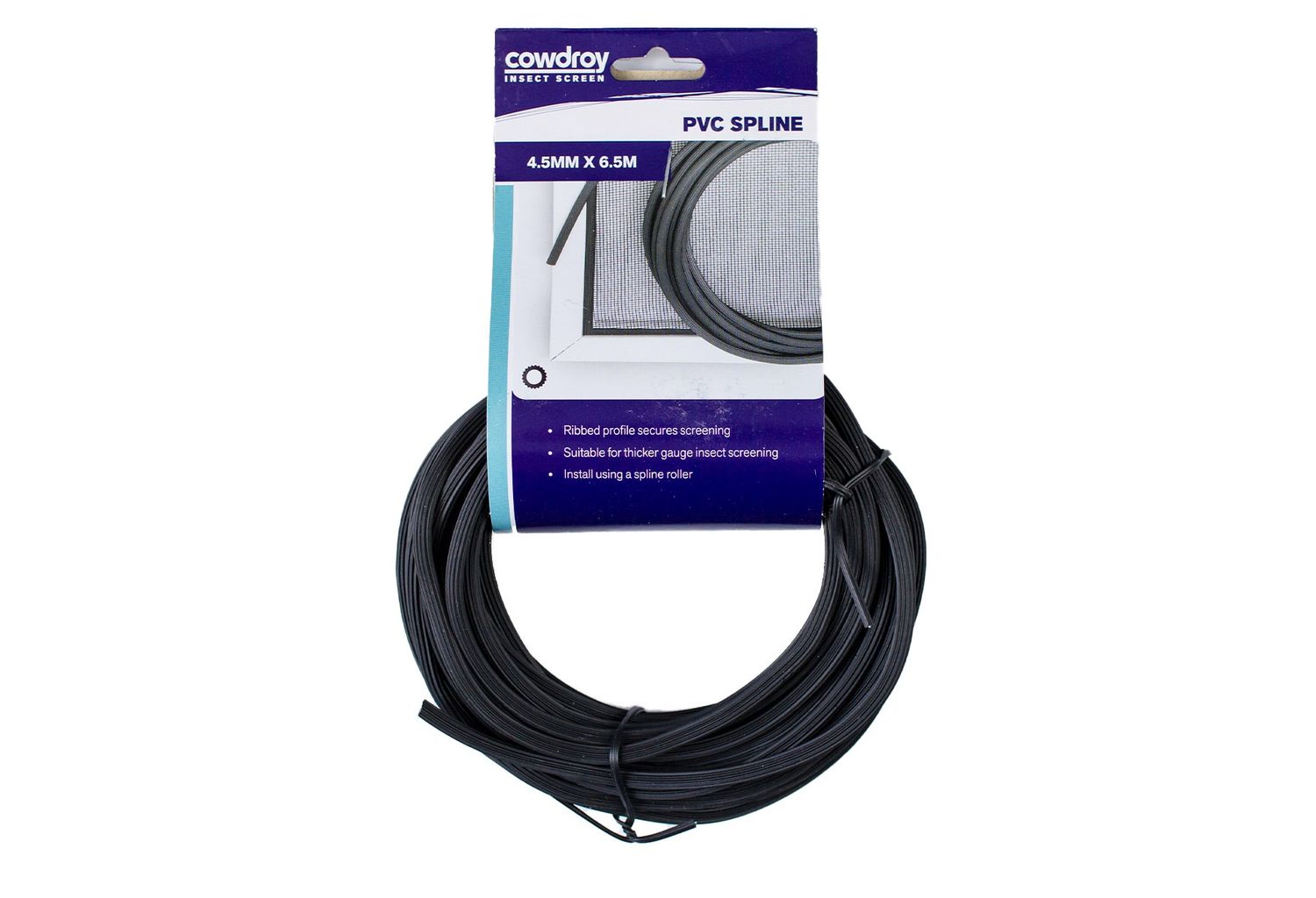 Cowdroy / PVC Spline 4.5mm x 6.5M