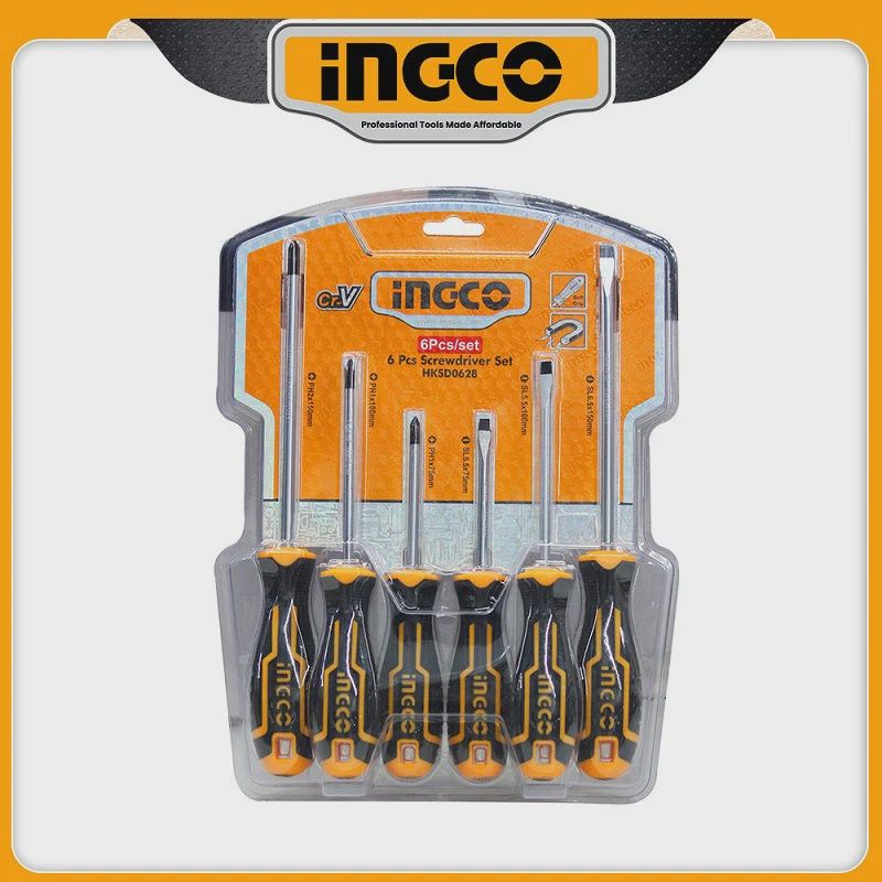 INGCO 6pcs Screwdriver Set