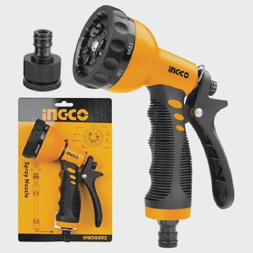 INGCO Plastic Trigger Nozzle - 9 Style