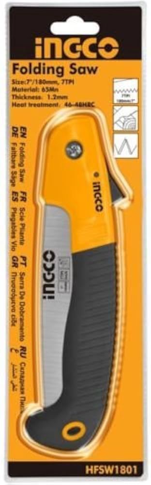 INGCO Folding Saw 180mm (7")