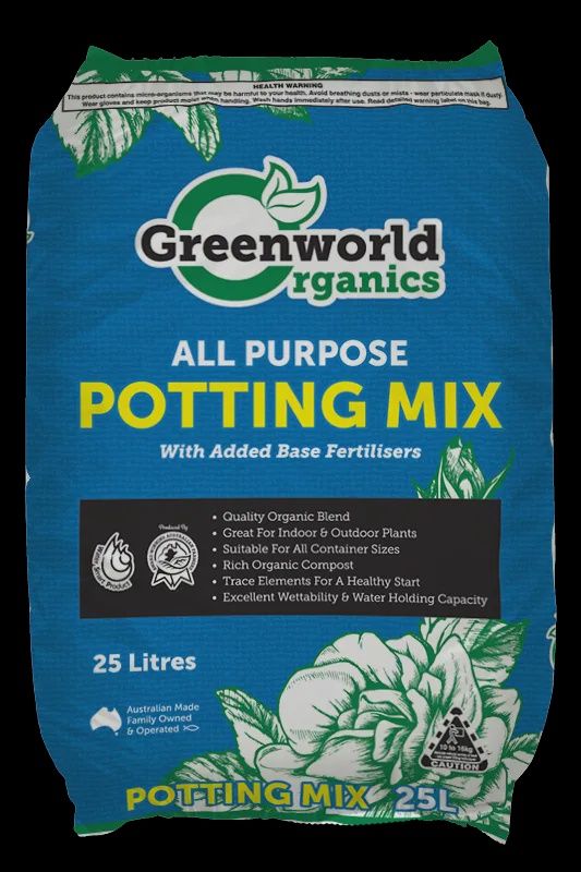 Greenworld Organics - All Purpose Potting Mix 25L