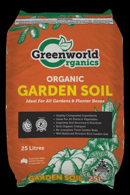 Greenworld Organics Organic Garden Soil 25L