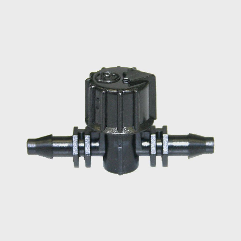 4mm Barbed In-Line Valve/Tap 5pk