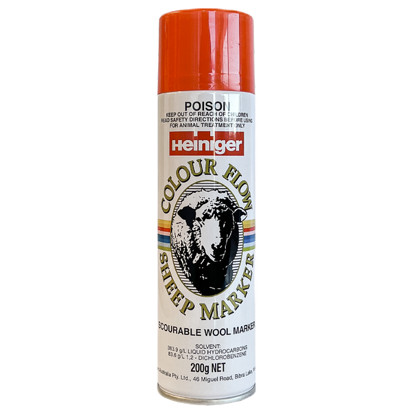 Stock Marker ORANGE Spray Can 200g