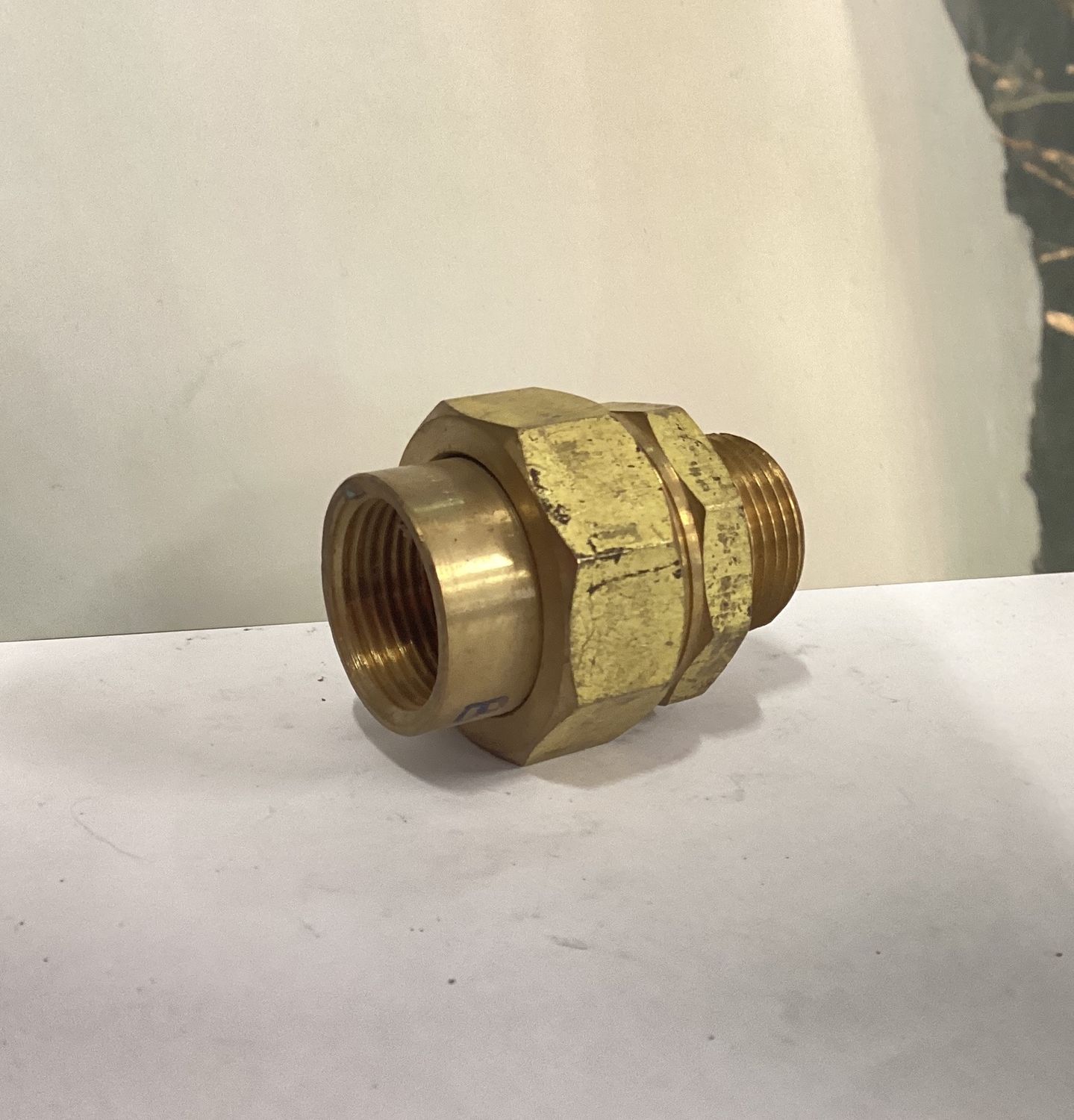 Barrel Union 3/4" brass M/F