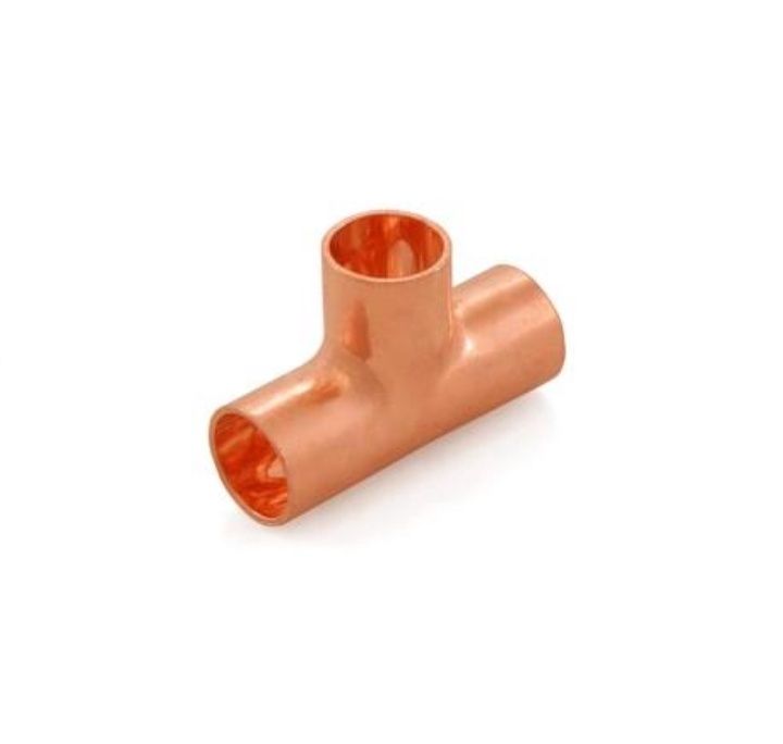 Tee copper pipe 12mm