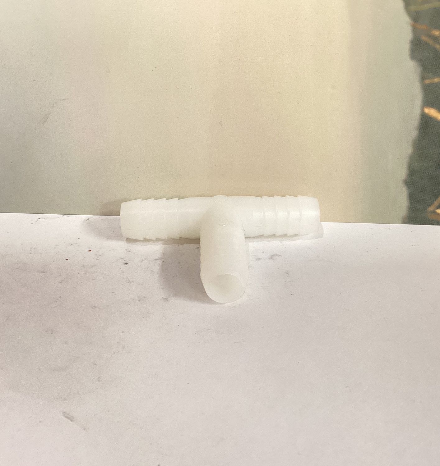 Tee nylon hose barbed 1/2"