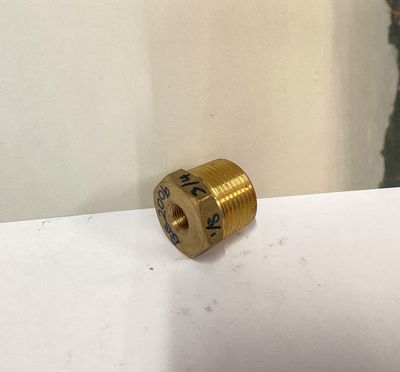 Brass bush 3/4" x 1/8"