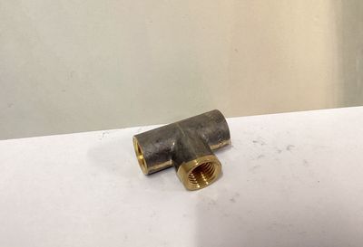 Brass Tee 1/4"