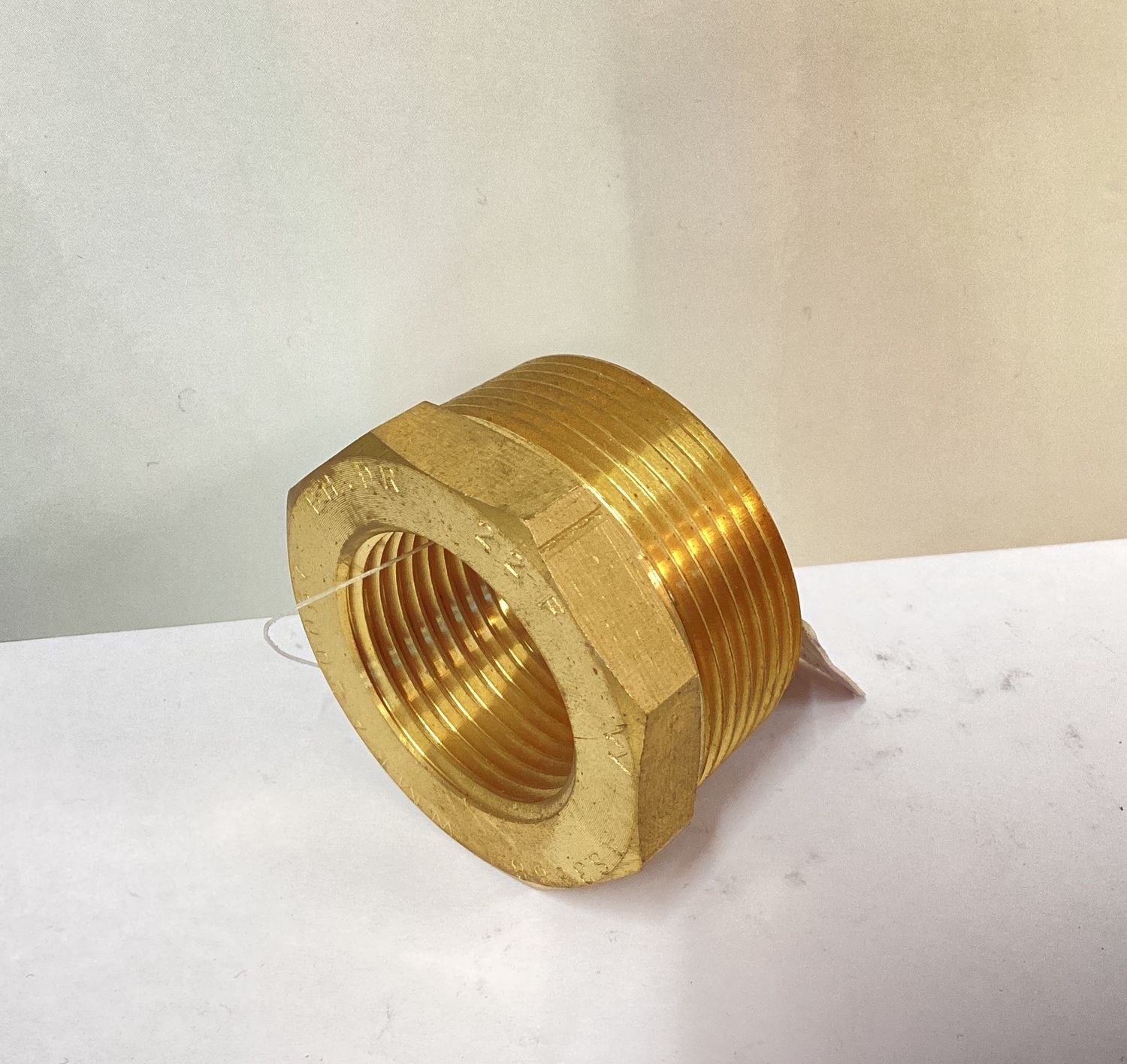 Brass bush 11/2" x 1"
