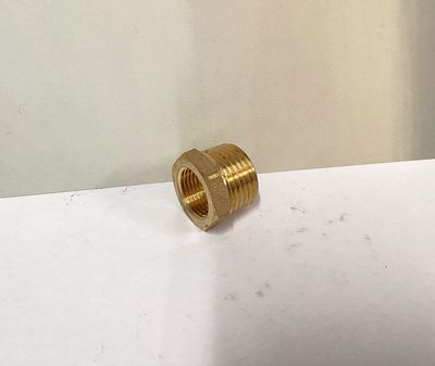 Brass bush 1/2" x 1/8"
