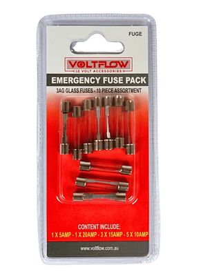 Emergency Fuse Pk10 Glass