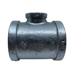 Galv Reducing Tee 2'' x  3/4''