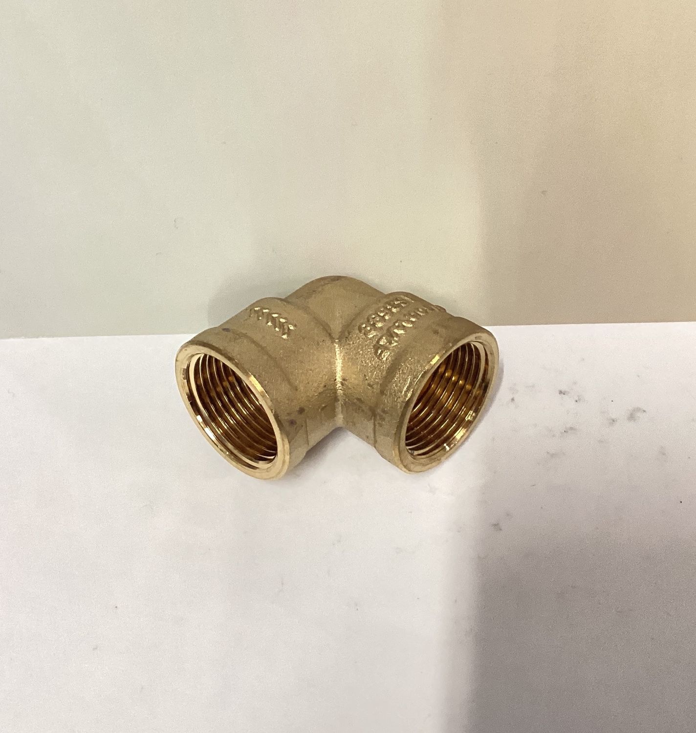 Brass elbow 3/4'' Fi