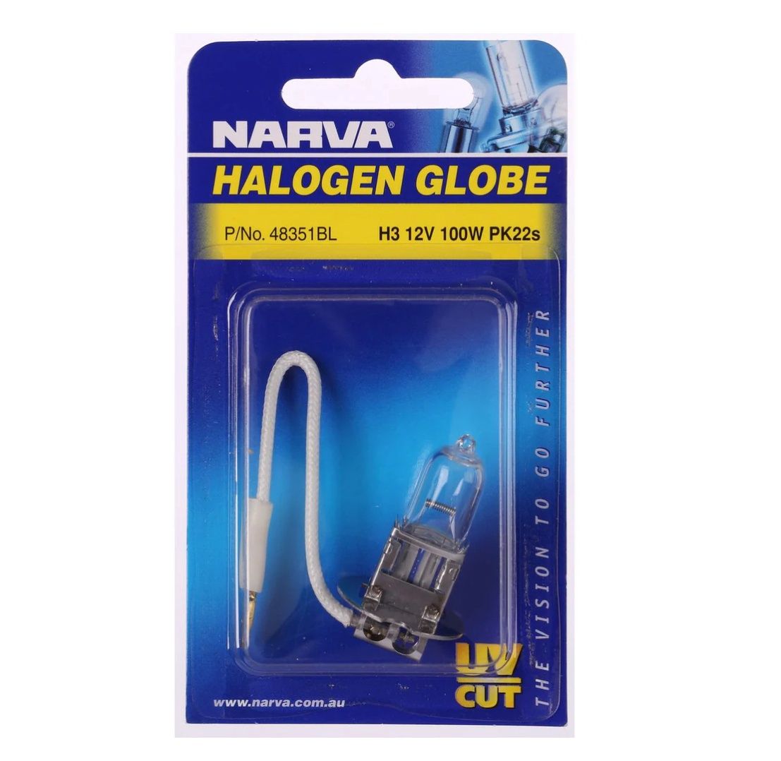 Globe H3 12v 100w Halogen Narva