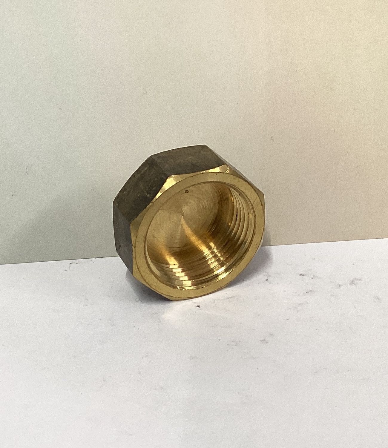 Brass Cap 1"