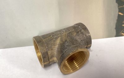 Brass Tee 1"