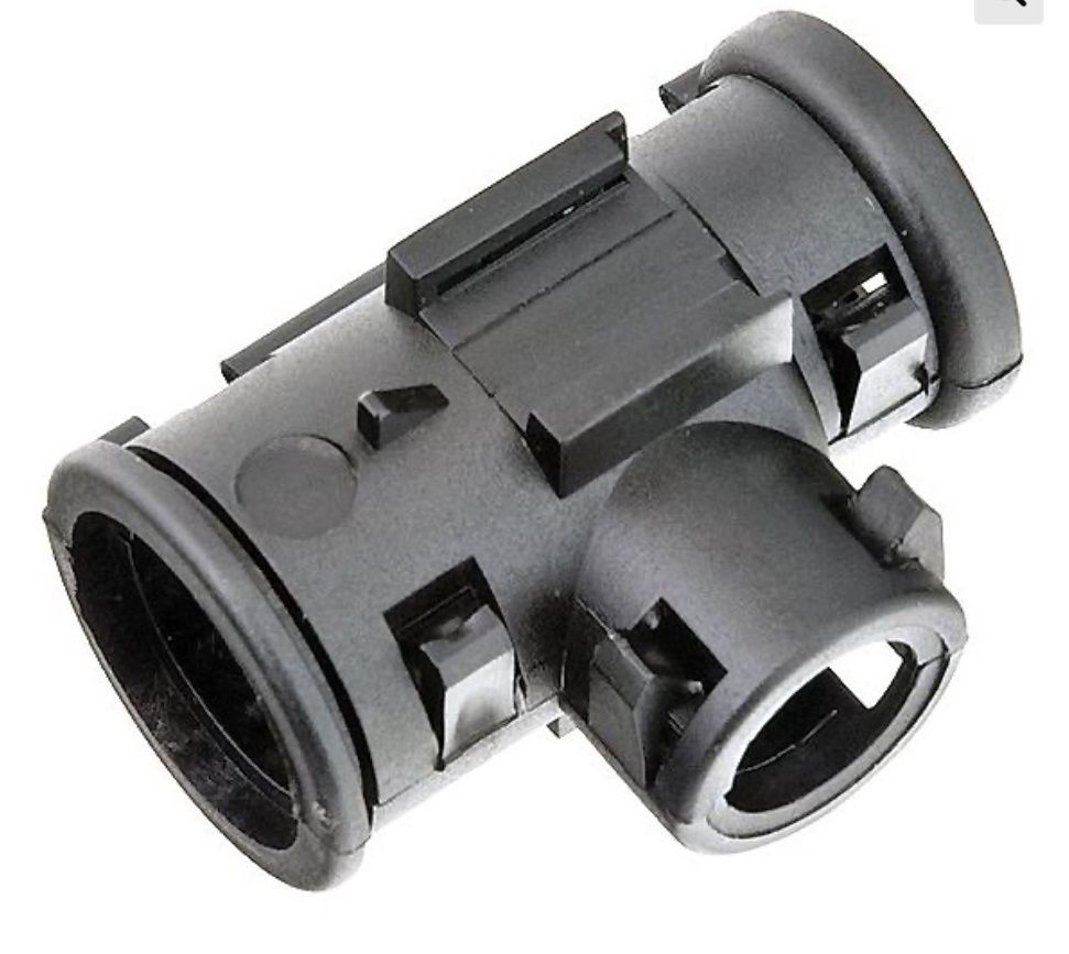 Cable T piece hinged 13x13x13