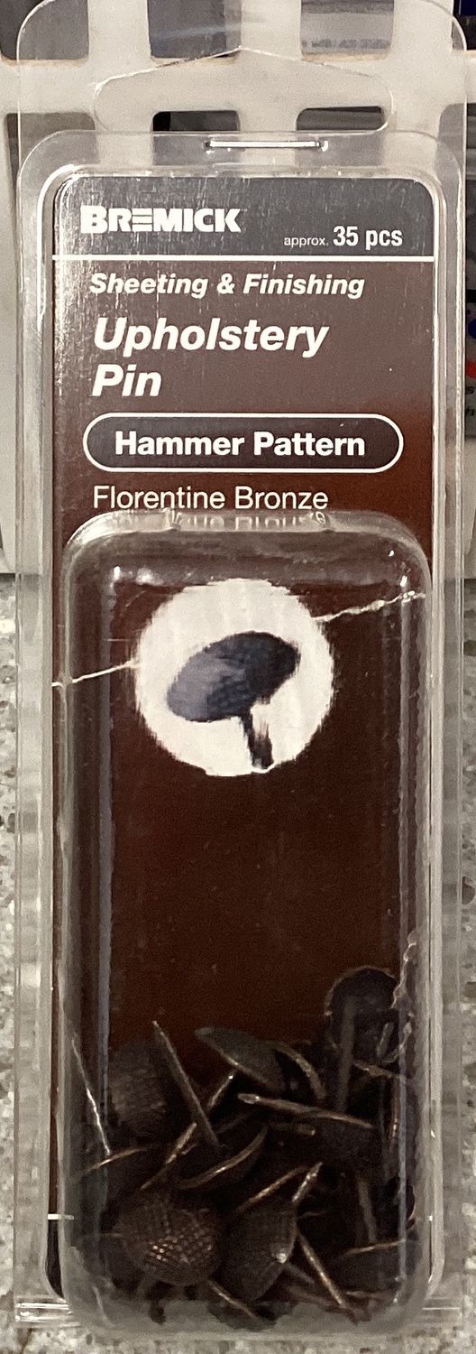 Upholstery Pin Hammer FlorentBronze Pk35