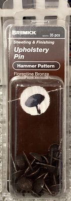 Upholstery Pin Hammer FlorentBronze Pk35