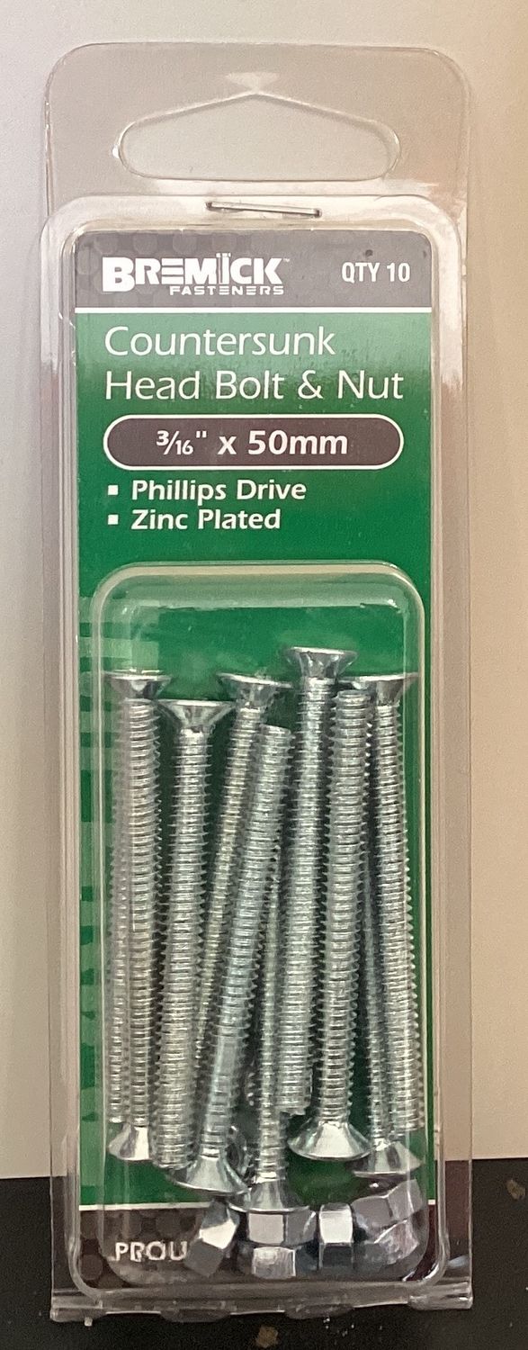 B&amp;N C/S 3/16"x 50mm pk10